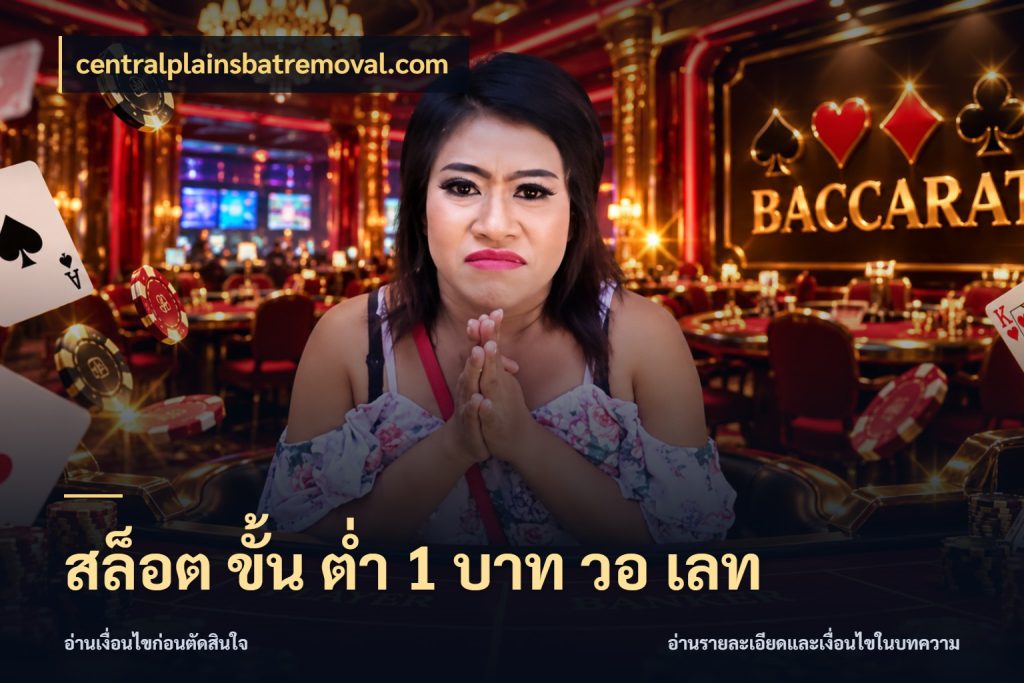 สล็อต ขั้น ต่ํา 1 บาท วอ เลท เปิดมุมยอดเริ่มต้นสำหรับคนชอบเกม กับ centralplainsbatremoval.com