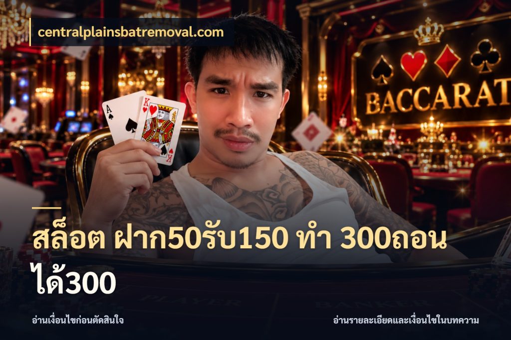 สล็อต ฝาก50รับ150 ทํา 300ถอนได้300 โปรยอดรับที่สายเกมสนใจ สไตล์ centralplainsbatremoval.com