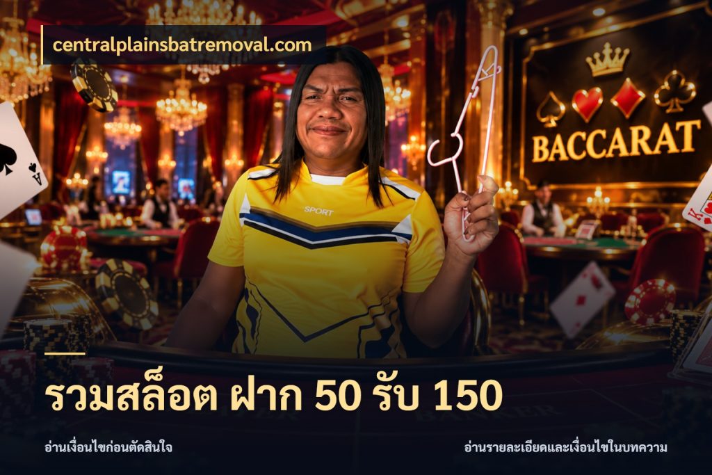 รวมสล็อต ฝาก 50 รับ 150 จับประเด็นยอดรับก่อนเลือกความสนุก ในมุม centralplainsbatremoval.com
