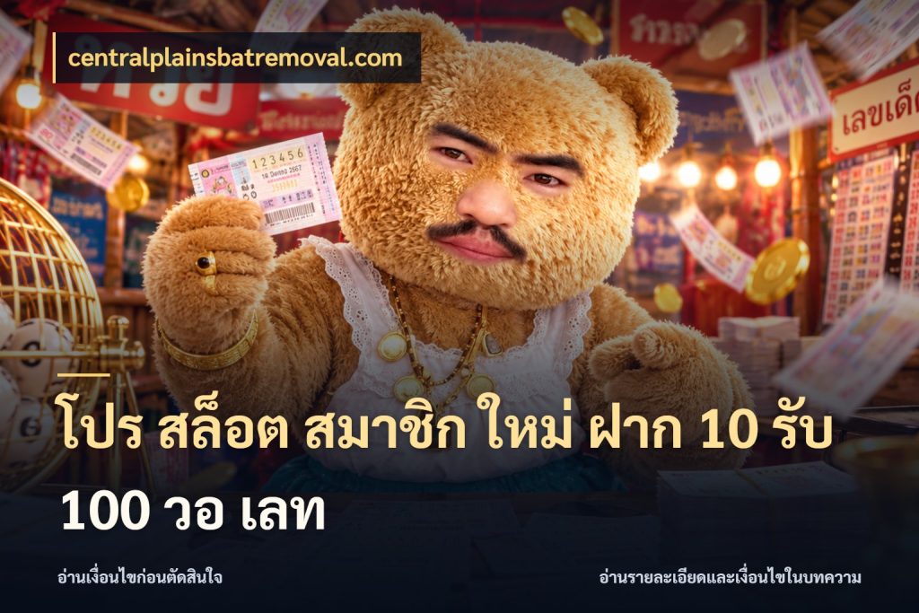 โปร สล็อต สมาชิก ใหม่ ฝาก 10 รับ 100 วอ เลท โปรกับเกมที่ชอบเลือกให้ตรงสไตล์ สไตล์ centralplainsbatremoval.com