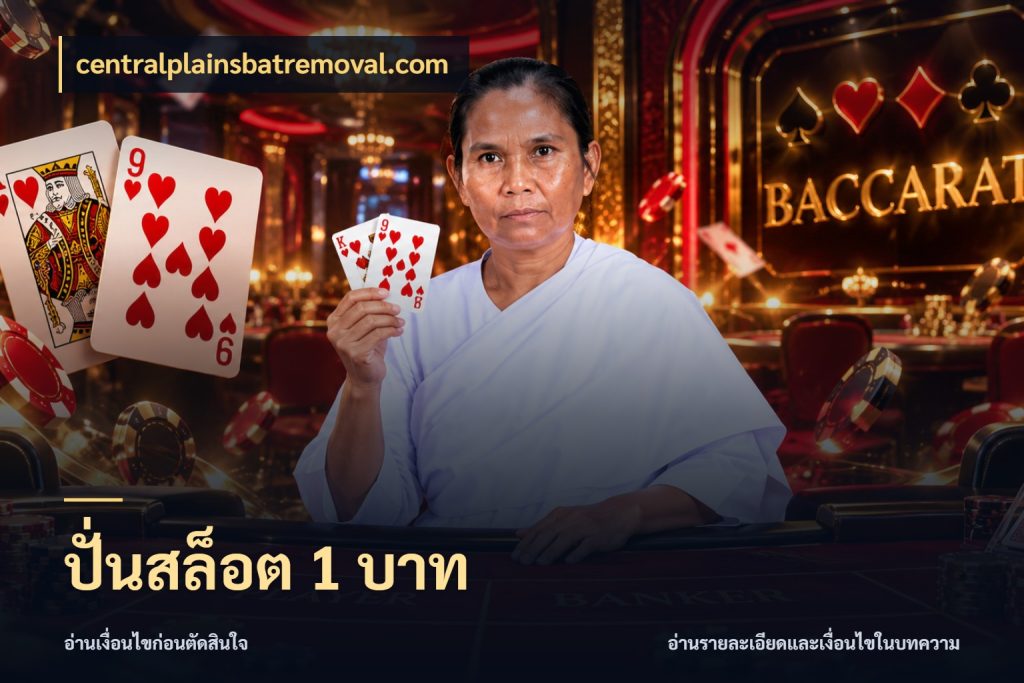 ปั่นสล็อต 1 บาท ยอดเริ่มต้นน่าจับตากับสิทธิ์ที่เกี่ยวข้อง ในมุม centralplainsbatremoval.com