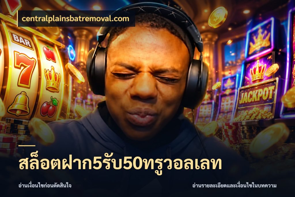 สล็อตฝาก5รับ50ทรูวอลเลท centralplainsbatremoval.com สนุกกับตัวเลือกโปรในสไตล์ของคุณ