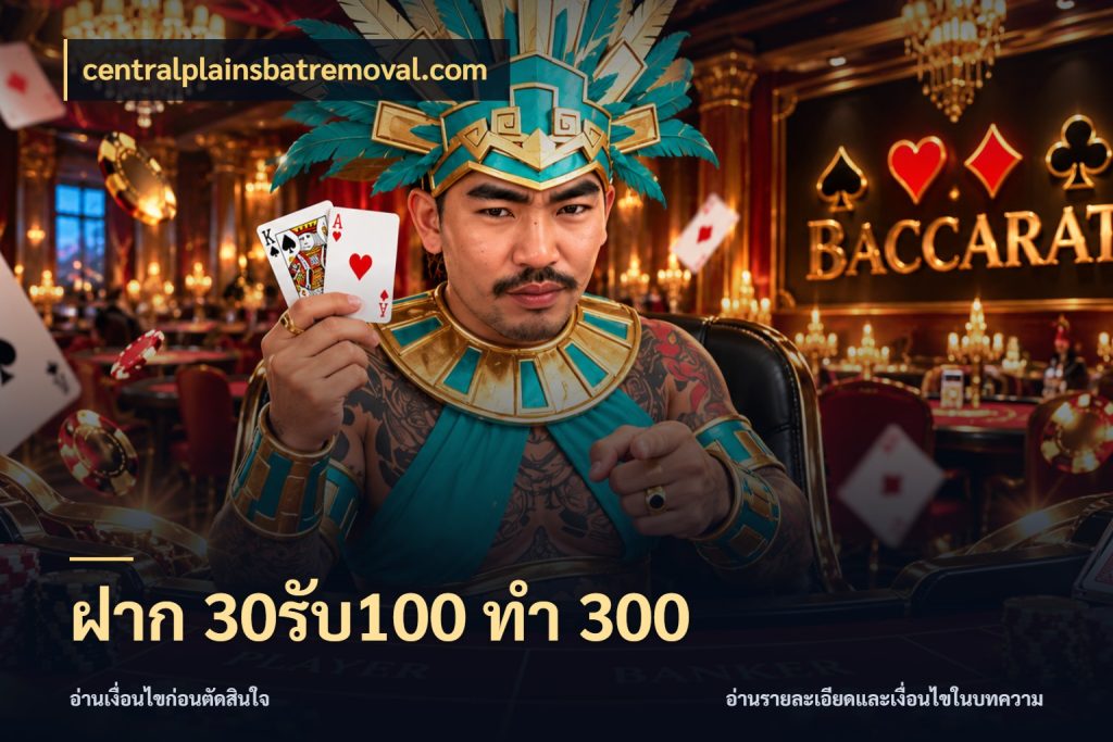 ฝาก 30รับ100 ทำ 300 สนุกกับตัวเลือกโปรในสไตล์ของคุณ กับ centralplainsbatremoval.com