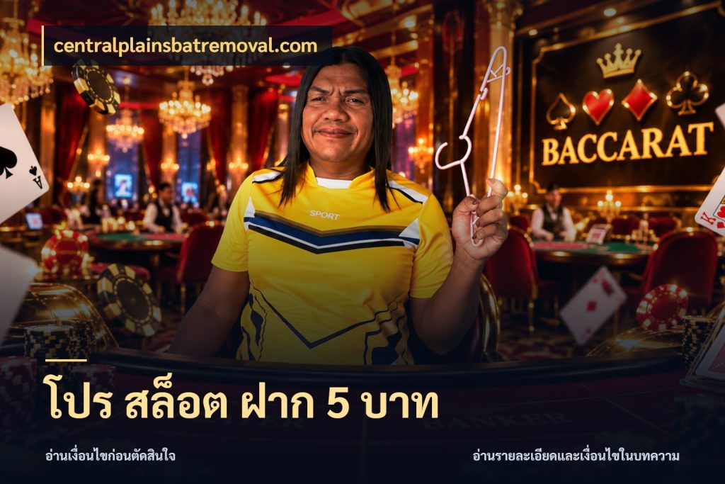 โปร สล็อต ฝาก 5 บาท centralplainsbatremoval.com ยอดเริ่มต้นน่าจับตากับสิทธิ์ที่เกี่ยวข้อง
