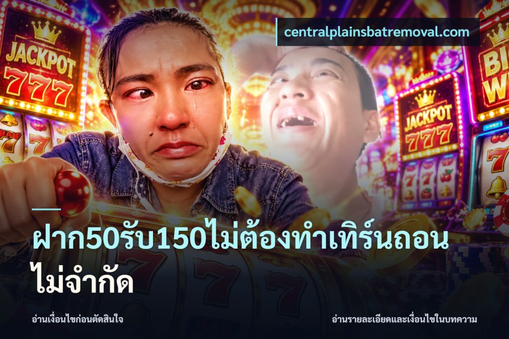 ฝาก50รับ150ไม่ต้องทําเทิร์นถอนไม่จํากัด