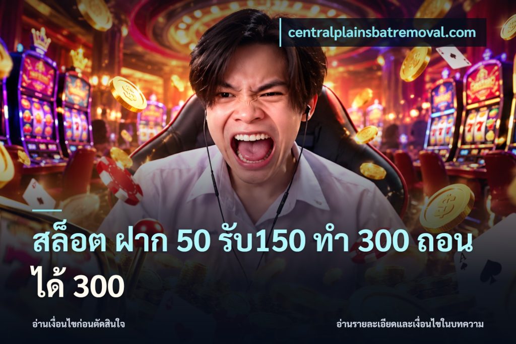 สล็อต ฝาก 50 รับ150 ทํา 300 ถอนได้ 300