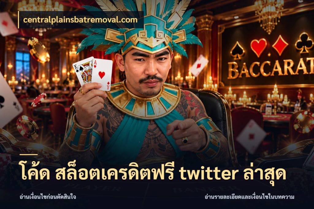 โค้ด สล็อตเครดิตฟรี twitter ล่าสุด เครดิตฟรีกับจังหวะลุ้นที่คุณเลือก สไตล์ centralplainsbatremoval.com