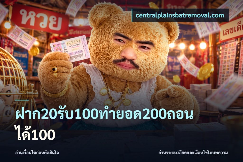 ฝาก20รับ100ทํายอด200ถอนได้100