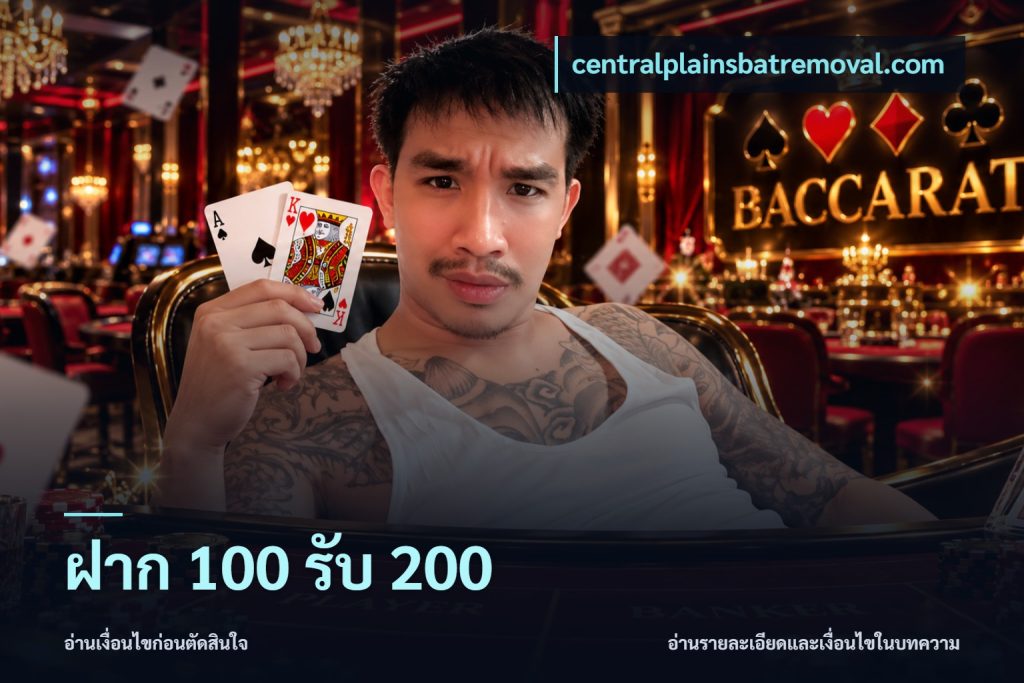 ฝาก 100 รับ 200