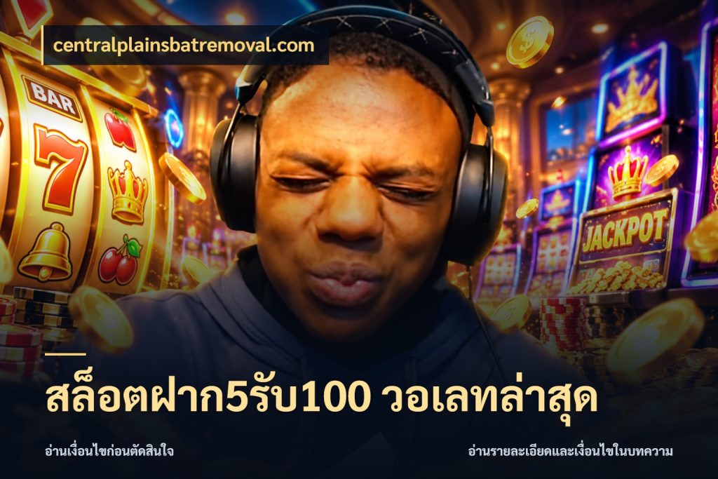 สล็อตฝาก5รับ100 วอเลทล่าสุด จับคู่โบนัสกับสไตล์เกมที่ชอบ ในมุม centralplainsbatremoval.com