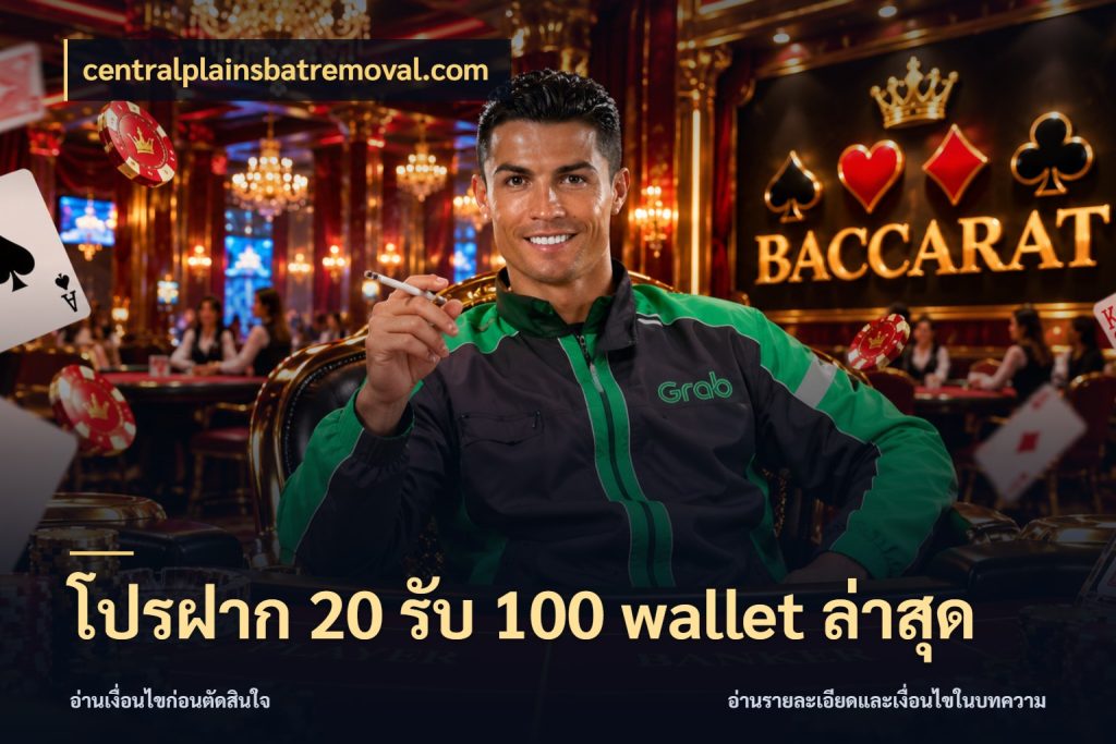 โปรฝาก 20 รับ 100 wallet ล่าสุด สนุกกับตัวเลือกโปรในสไตล์ของคุณ สไตล์ centralplainsbatremoval.com
