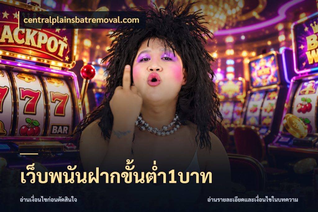 เว็บพนันฝากขั้นต่ำ1บาท สายทุนน้อยเลือกความสนุกให้พอดี ในมุม centralplainsbatremoval.com