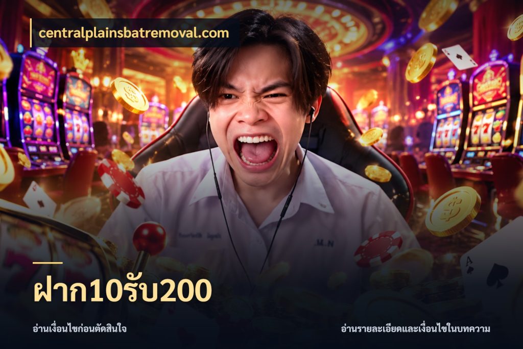 ฝาก10รับ200 รูปแบบโบนัสกับสิทธิ์ของสายเกม สไตล์ centralplainsbatremoval.com