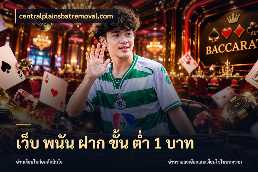 เว็บ พนัน ฝาก ขั้น ต่ำ 1 บาท จำนวนเริ่มต้นกับสไตล์เกมที่ชอบ ในมุม centralplainsbatremoval.com