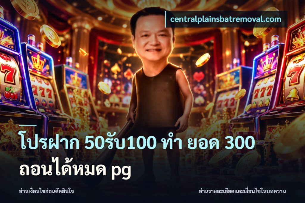 โปรฝาก 50รับ100 ทํา ยอด 300 ถอนได้หมด pg