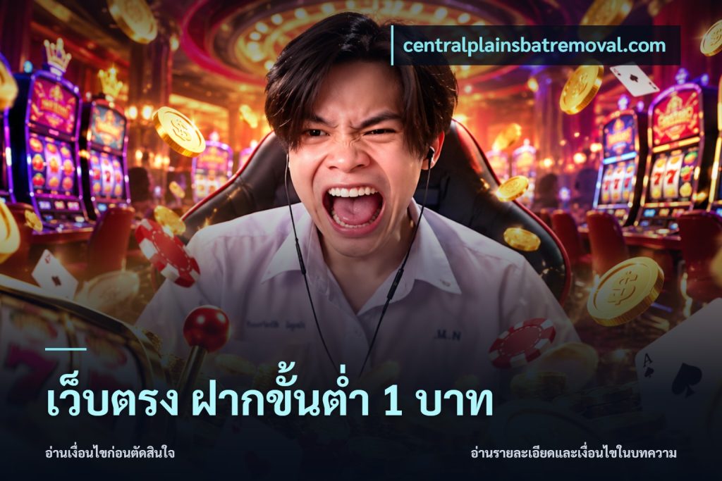 เว็บตรง ฝากขั้นต่ำ 1 บาท