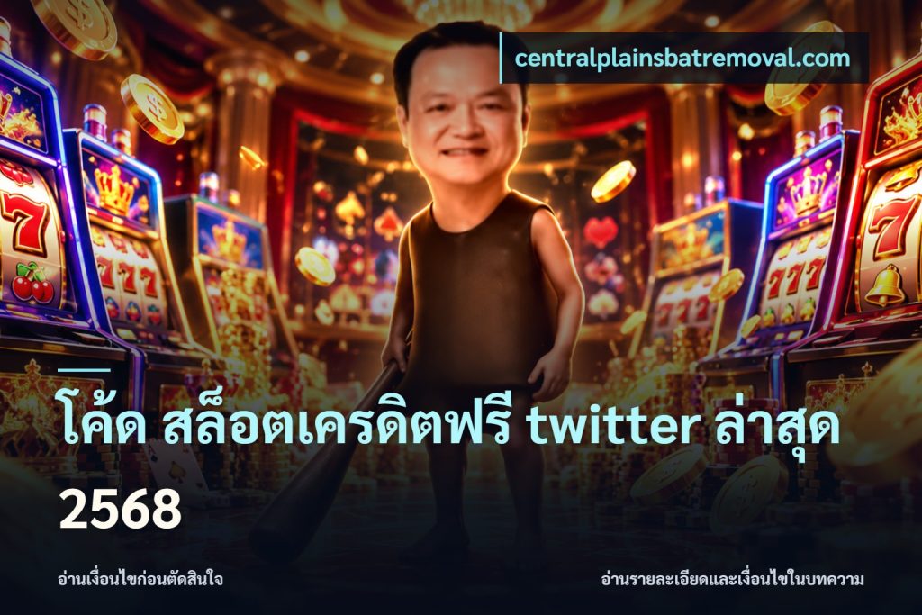 โค้ด สล็อตเครดิตฟรี twitter ล่าสุด 2568