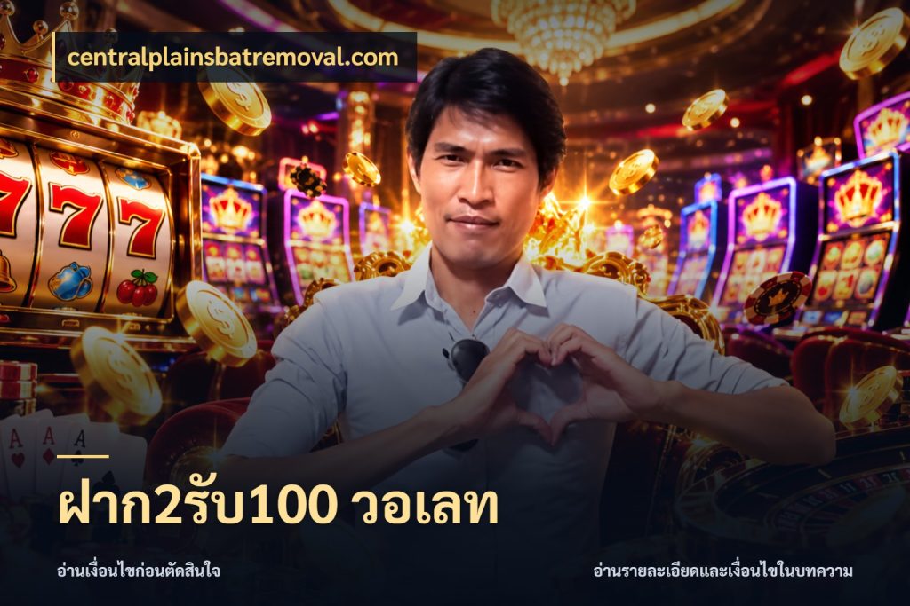ฝาก2รับ100 วอเลท centralplainsbatremoval.com รูปแบบโบนัสกับสิทธิ์ของสายเกม