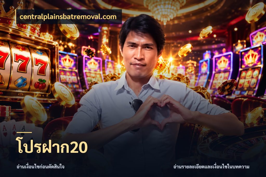 โปรฝาก20 สายทุนน้อยเลือกความสนุกให้พอดี ในมุม centralplainsbatremoval.com