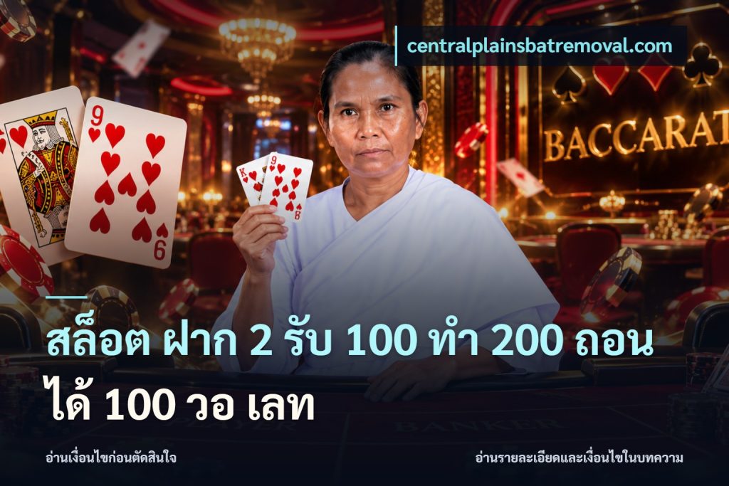 สล็อต ฝาก 2 รับ 100 ทํา 200 ถอนได้ 100 วอ เลท
