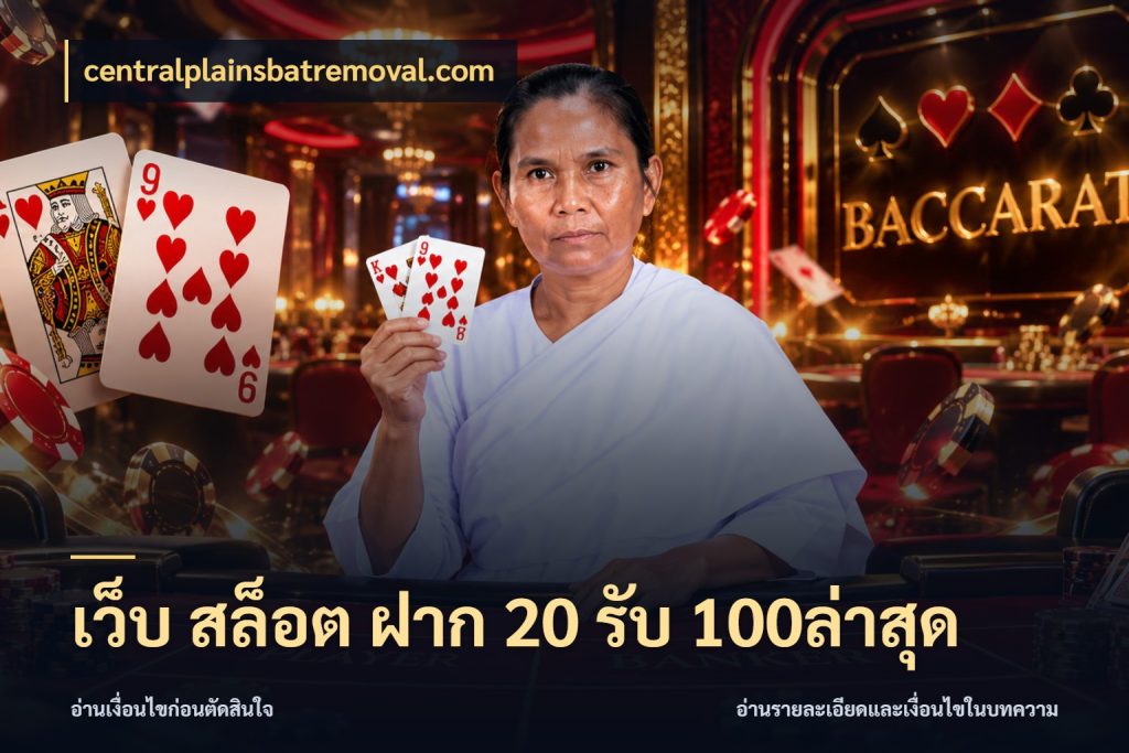 เว็บ สล็อต ฝาก 20 รับ 100ล่าสุด centralplainsbatremoval.com รูปแบบโบนัสกับสิทธิ์ของสายเกม