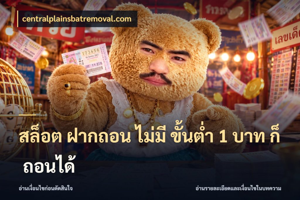 สล็อต ฝากถอน ไม่มี ขั้นต่ำ 1 บาท ก็ ถอนได้ centralplainsbatremoval.com ทุนเบาก็มีสีสันในจังหวะของคุณ