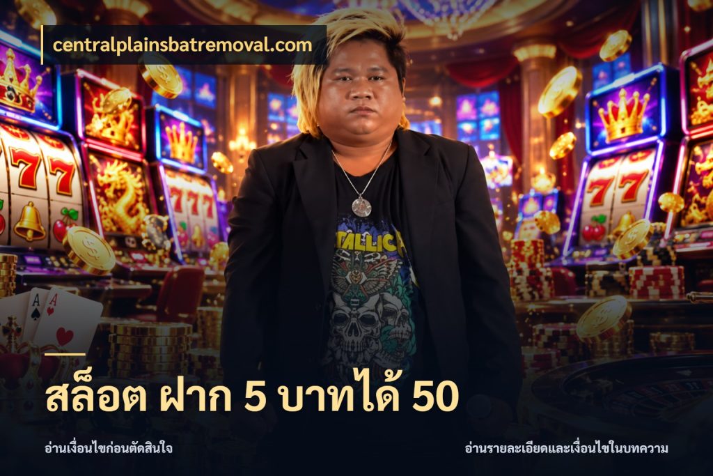 สล็อต ฝาก 5 บาทได้ 50 โปรยอดรับที่สายเกมสนใจ กับ centralplainsbatremoval.com
