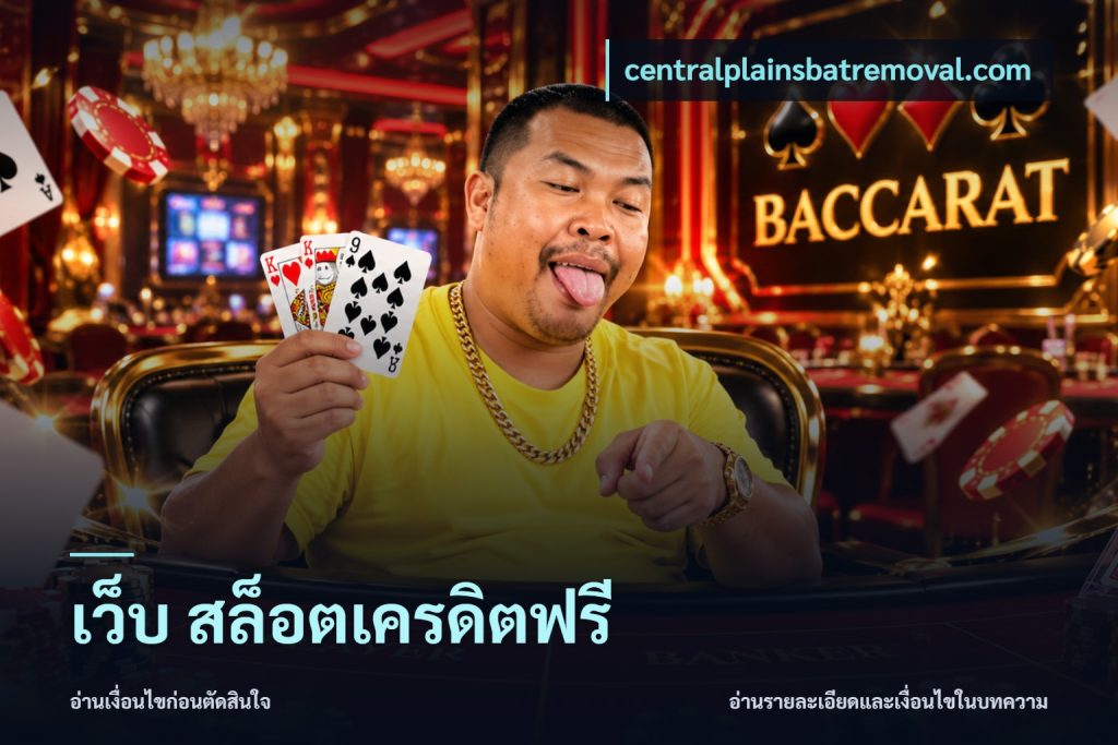 เว็บ สล็อตเครดิตฟรี