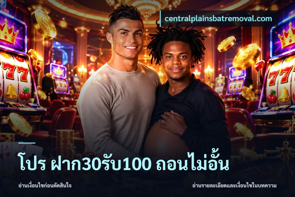 โปร ฝาก30รับ100 ถอนไม่อั้น
