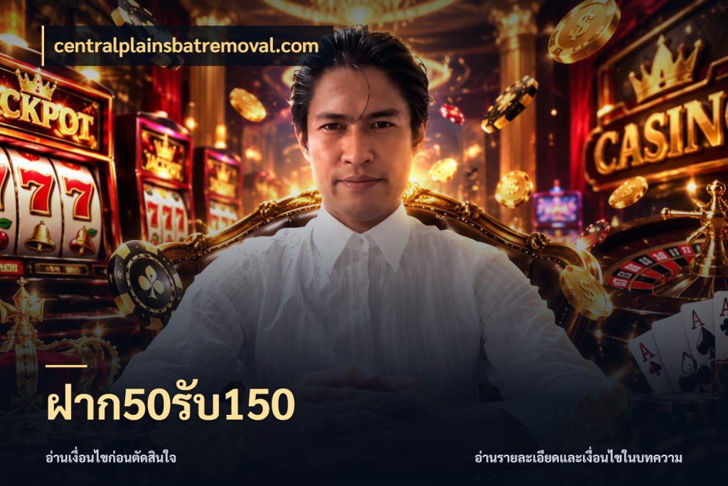 ฝาก50รับ150 เปิดมุมโปรให้เข้ากับเกมแนวโปรด สไตล์ centralplainsbatremoval.com