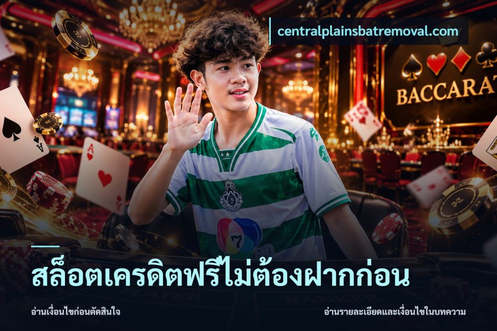 สล็อตเครดิตฟรีไม่ต้องฝากก่อน