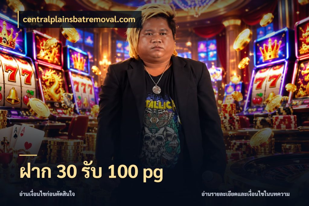 ฝาก 30 รับ 100 pg โปรกับเกมที่ชอบเลือกให้ตรงสไตล์ สไตล์ centralplainsbatremoval.com