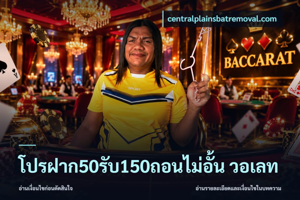 โปรฝาก50รับ150ถอนไม่อั้น วอเลท