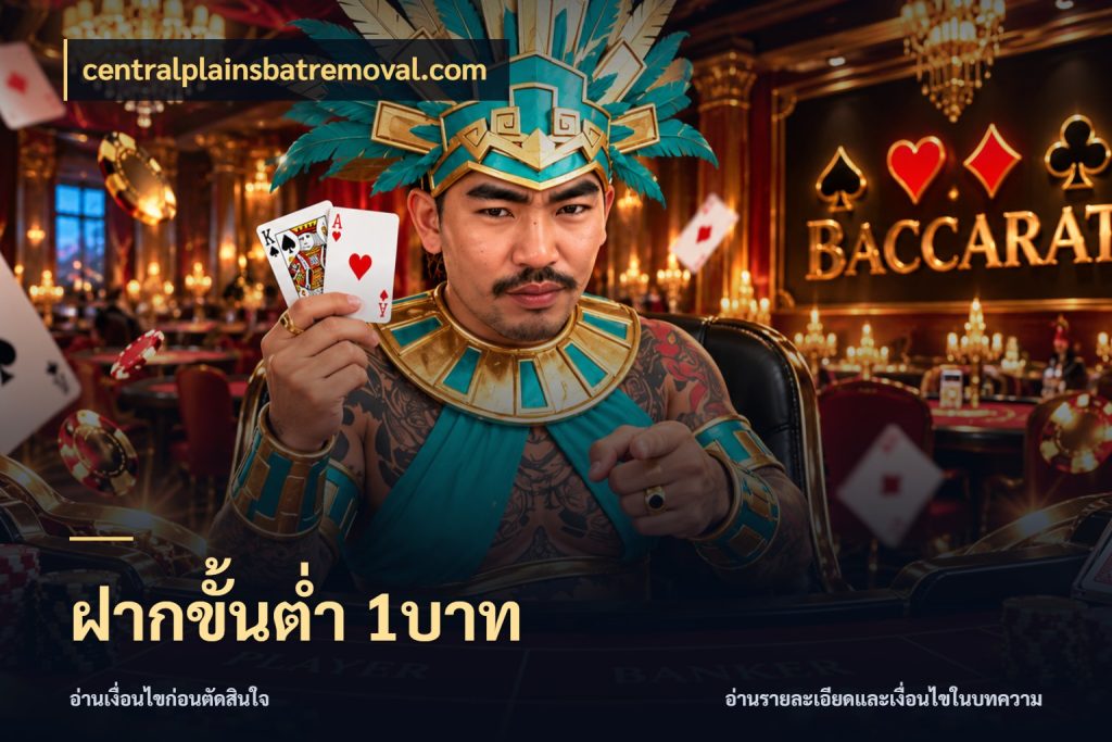 ฝากขั้นต่ำ 1บาท จัดจังหวะสนุกให้เข้ากับงบที่ตั้งไว้ สไตล์ centralplainsbatremoval.com