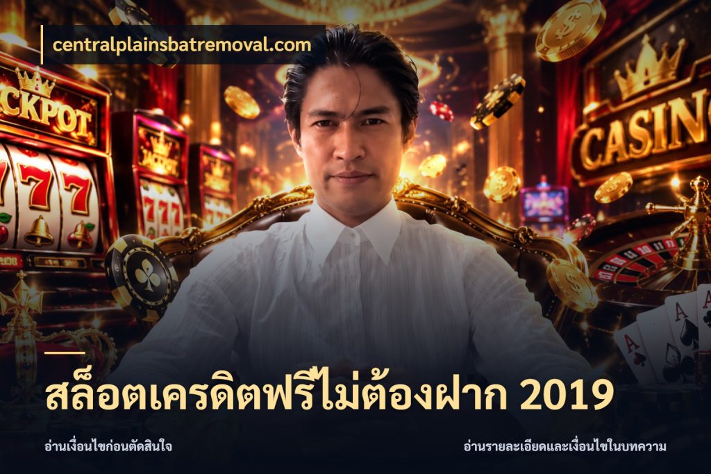สล็อตเครดิตฟรีไม่ต้องฝาก 2019 รู้จักยอดและขอบเขตของเครดิตฟรี กับ centralplainsbatremoval.com