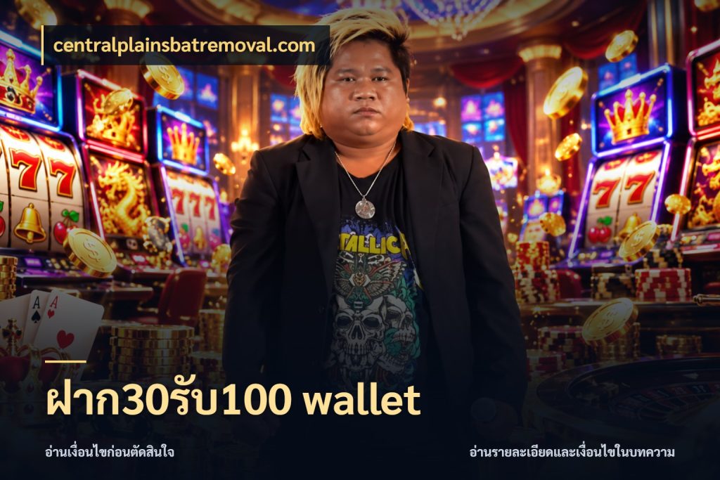 ฝาก30รับ100 wallet จุดเด่นของเครดิตที่คนชอบเกมอยากรู้ กับ centralplainsbatremoval.com