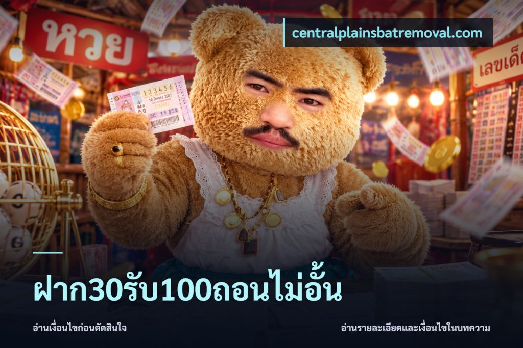 ฝาก30รับ100ถอนไม่อั้น