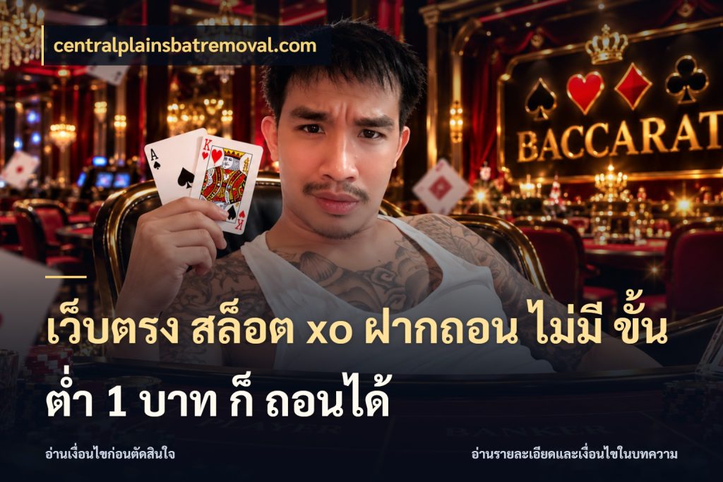 เว็บตรง สล็อต xo ฝากถอน ไม่มี ขั้นต่ำ 1 บาท ก็ ถอนได้ เกมที่ชอบในขอบเขตเงินของตัวเอง กับ centralplainsbatremoval.com