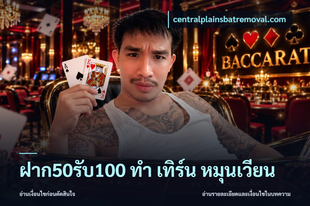 ฝาก50รับ100 ทํา เทิร์น หมุนเวียน